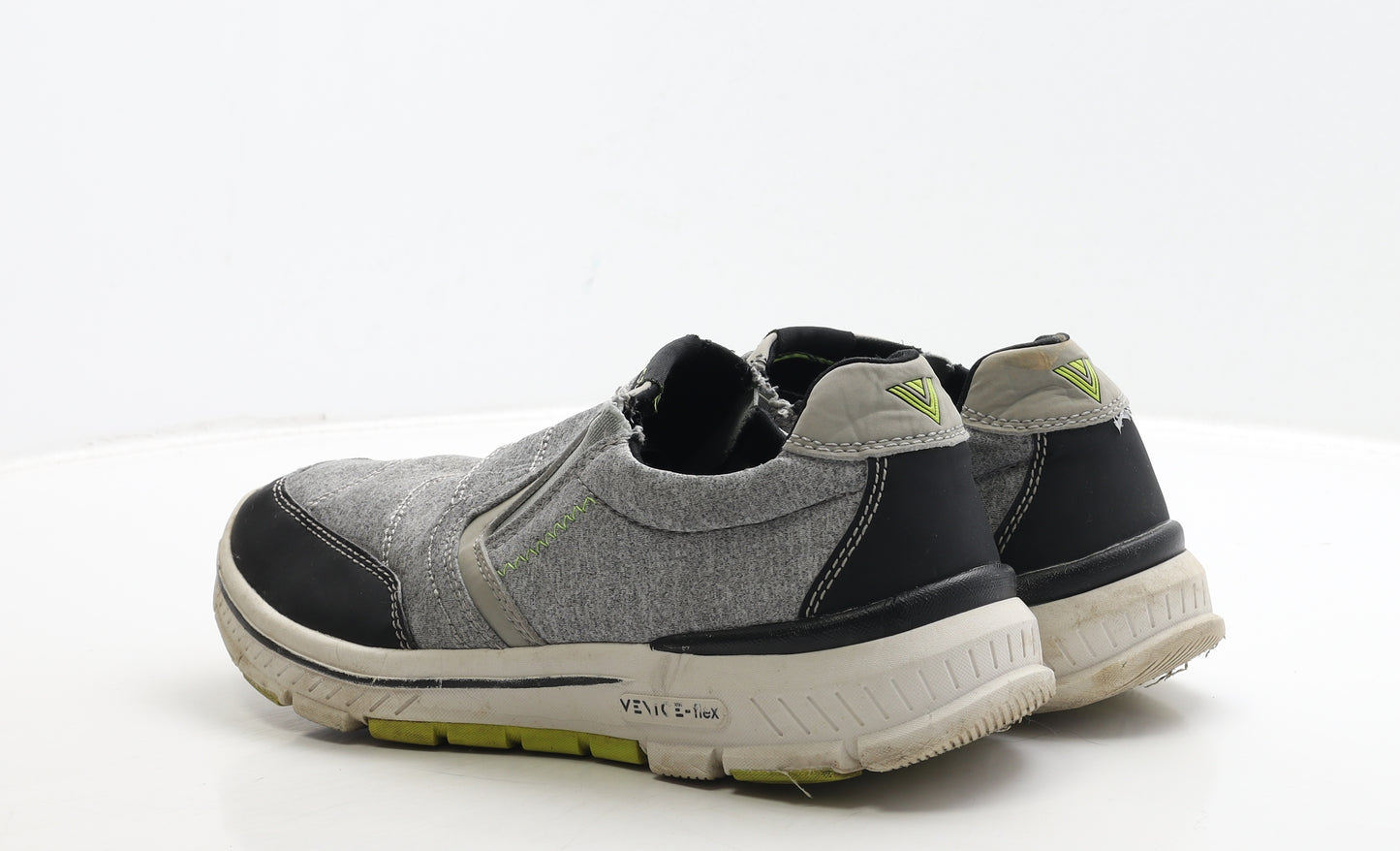 Venice Mens Grey Polyester Trainer UK 10 44