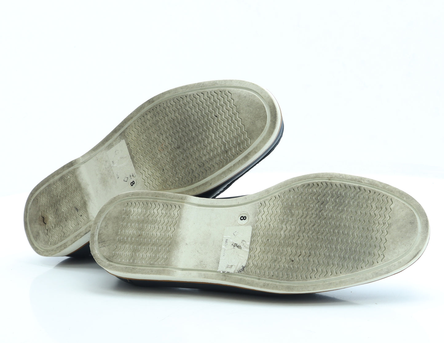 Studio Mens Blue Leather Boat Shoe Casual UK 8 42