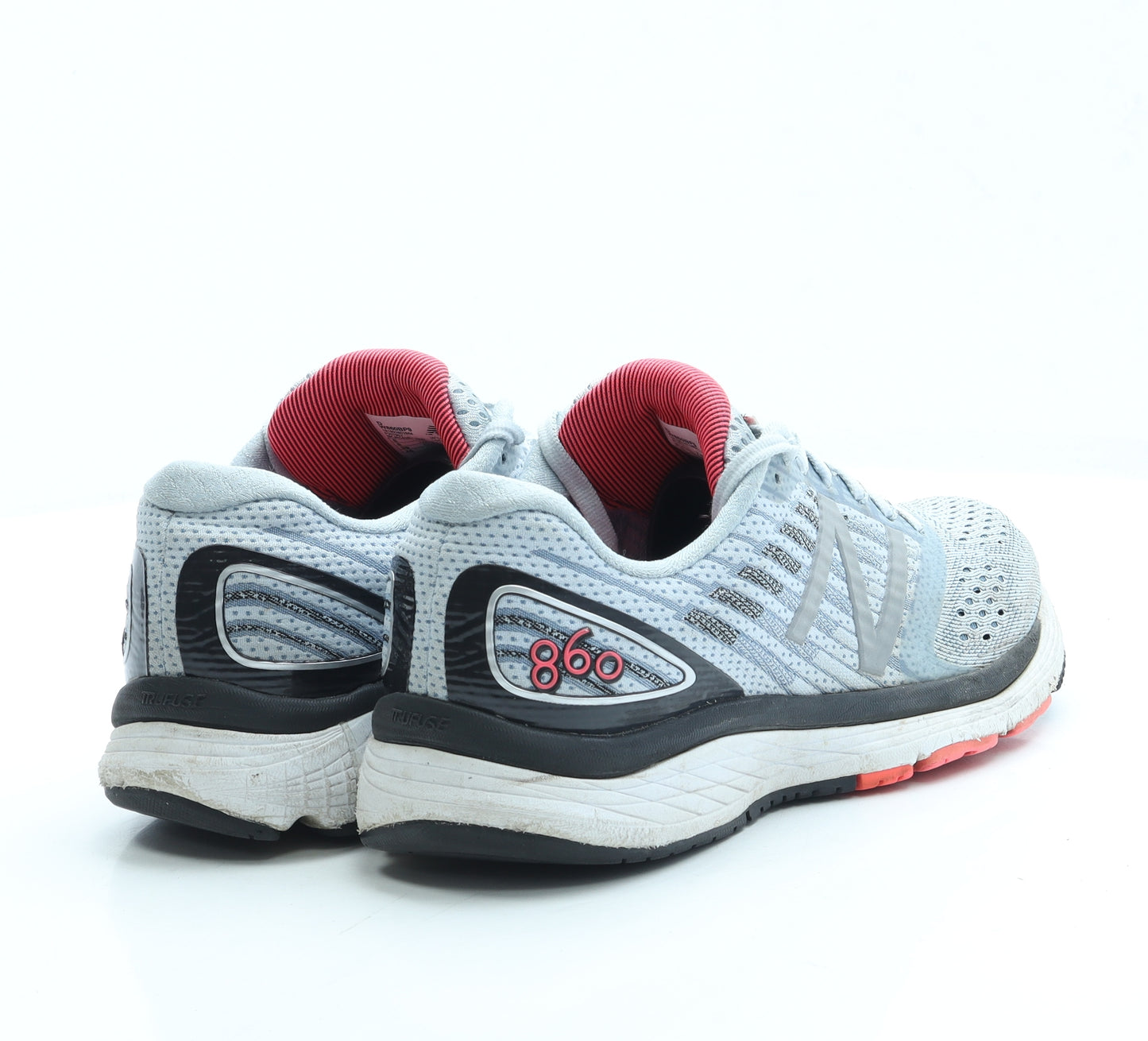 New Balance Womens Blue Polyester Trainer UK 6 39