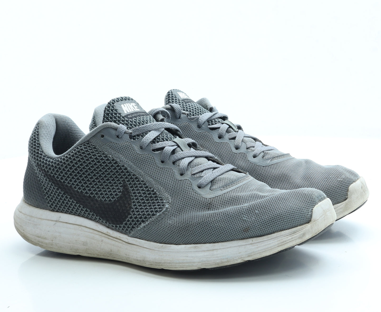 Nike Mens Grey Polyester Trainer UK 11 46