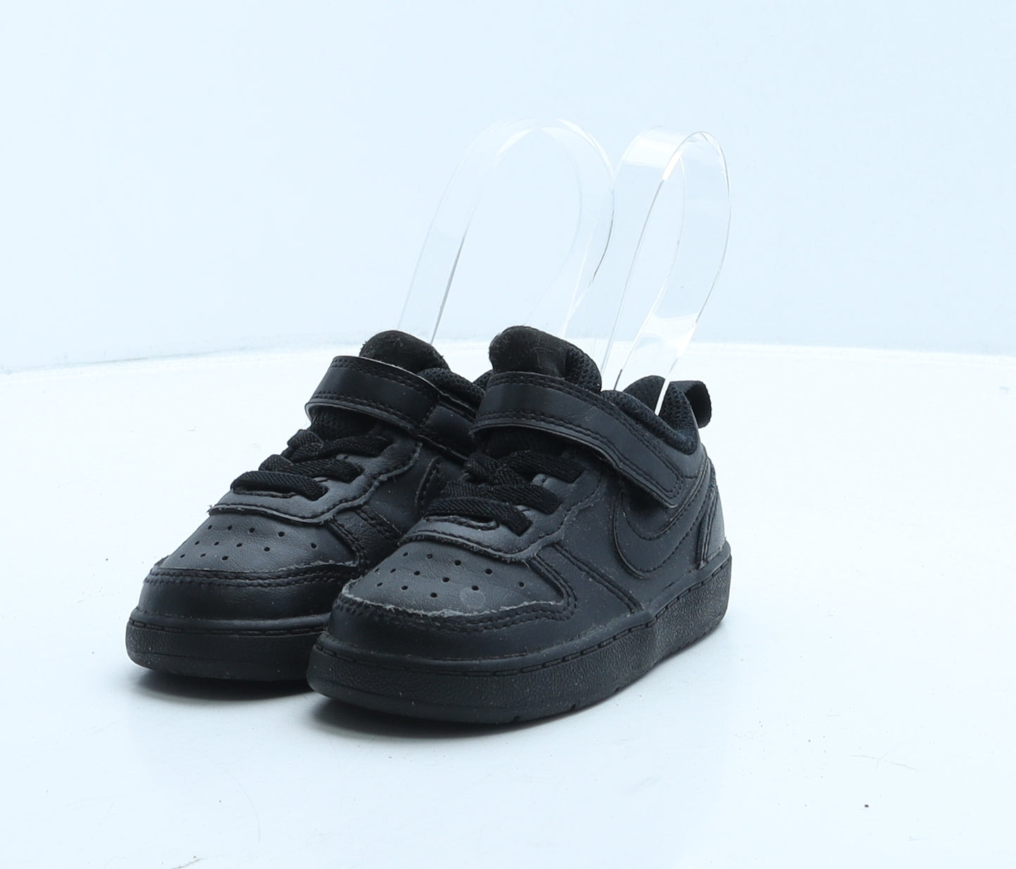 Nike Boys Black Leather Trainer UK 5.5 22