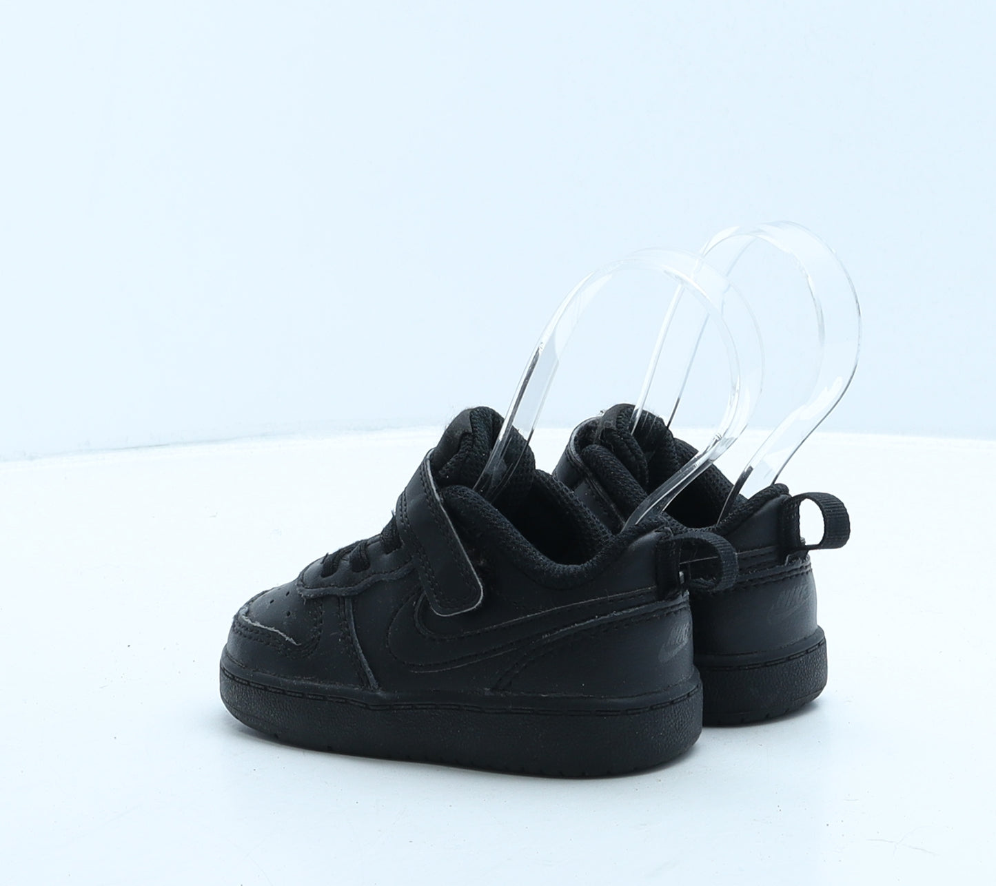 Nike Boys Black Leather Trainer UK 5.5 22