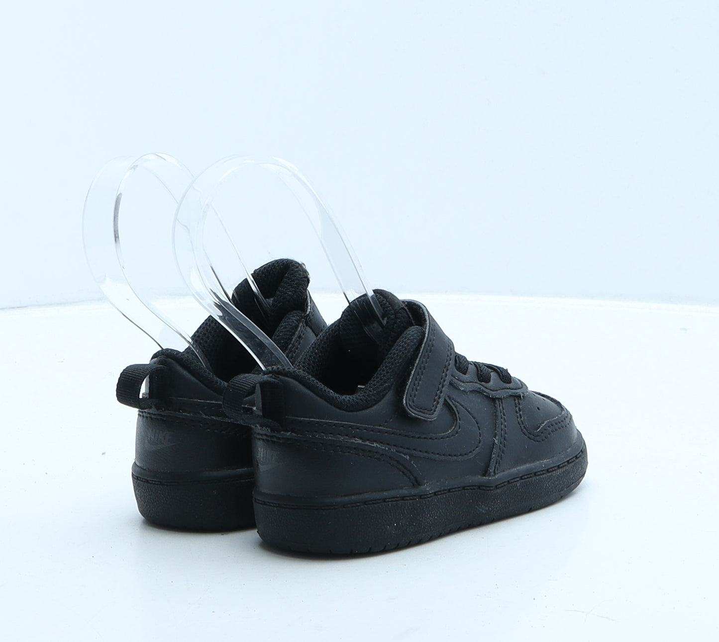 Nike Boys Black Leather Trainer UK 5.5 22