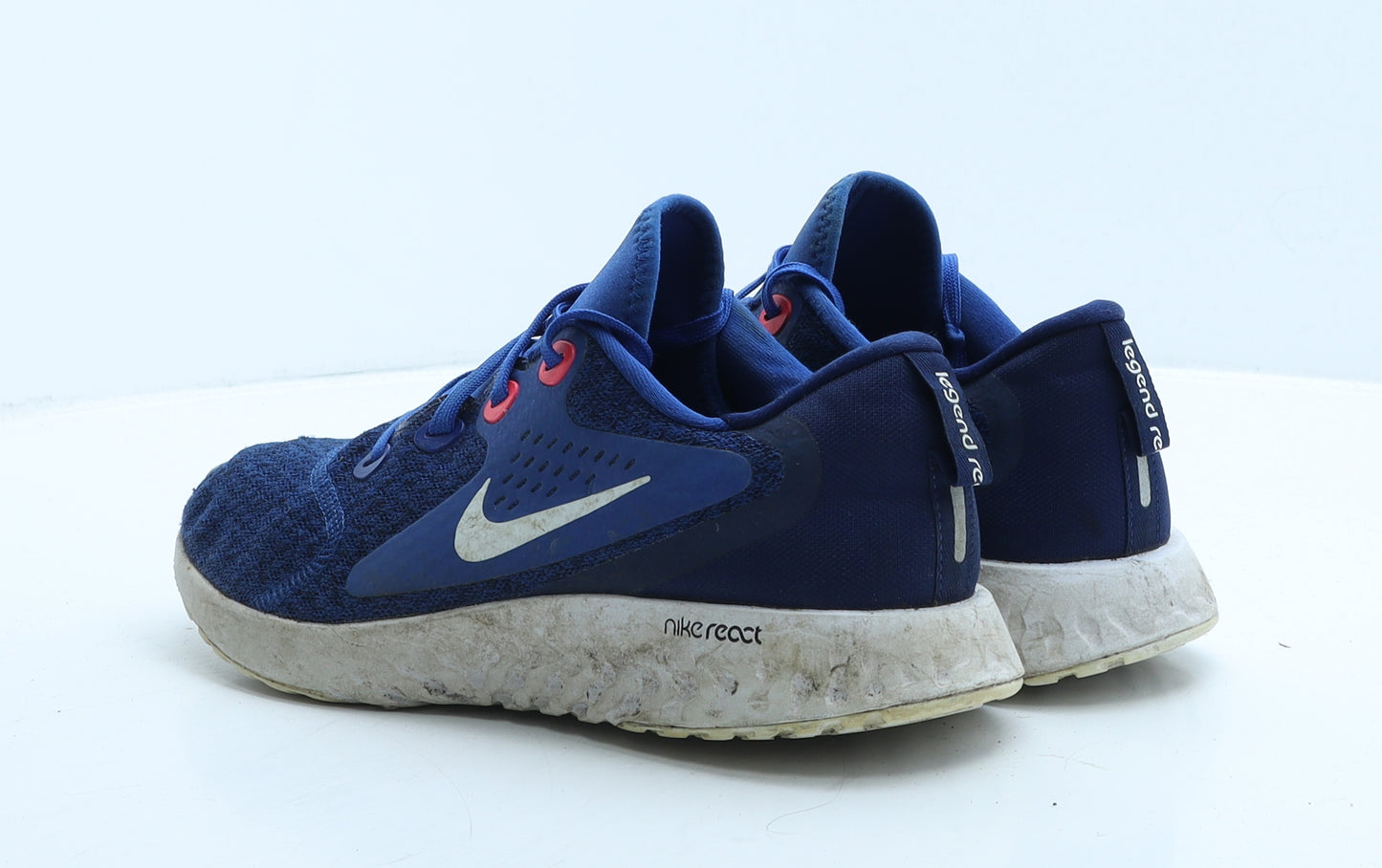 Nike Mens Blue Polyester Trainer UK 7.5 45 - Nike React