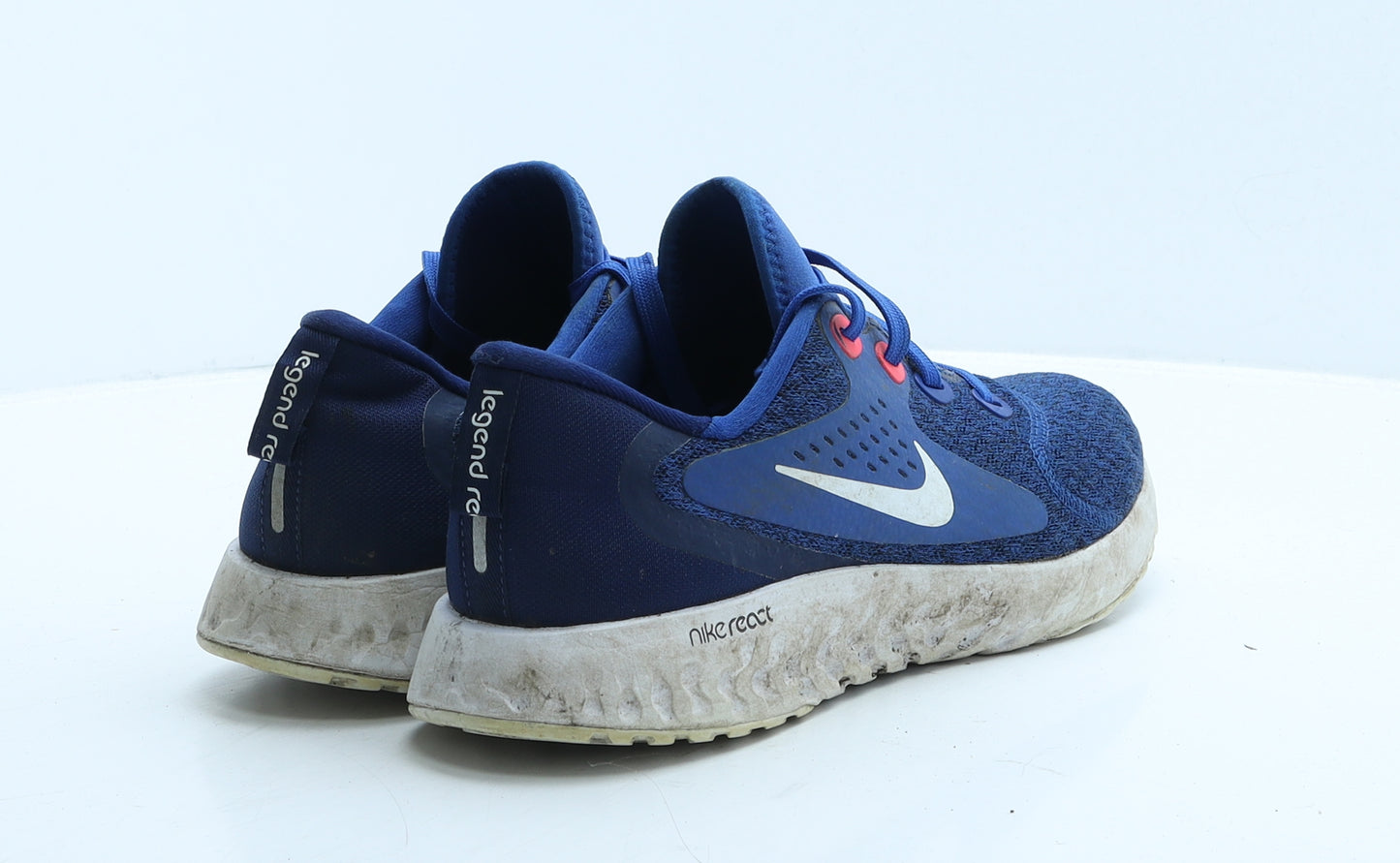 Nike Mens Blue Polyester Trainer UK 7.5 45 - Nike React