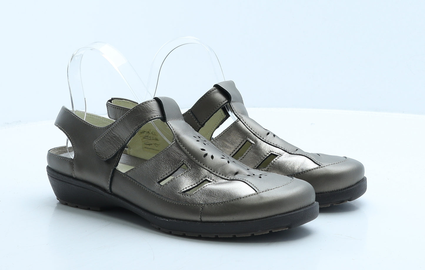 Suave Womens Brown Leather Slingback Sandal UK 8 41