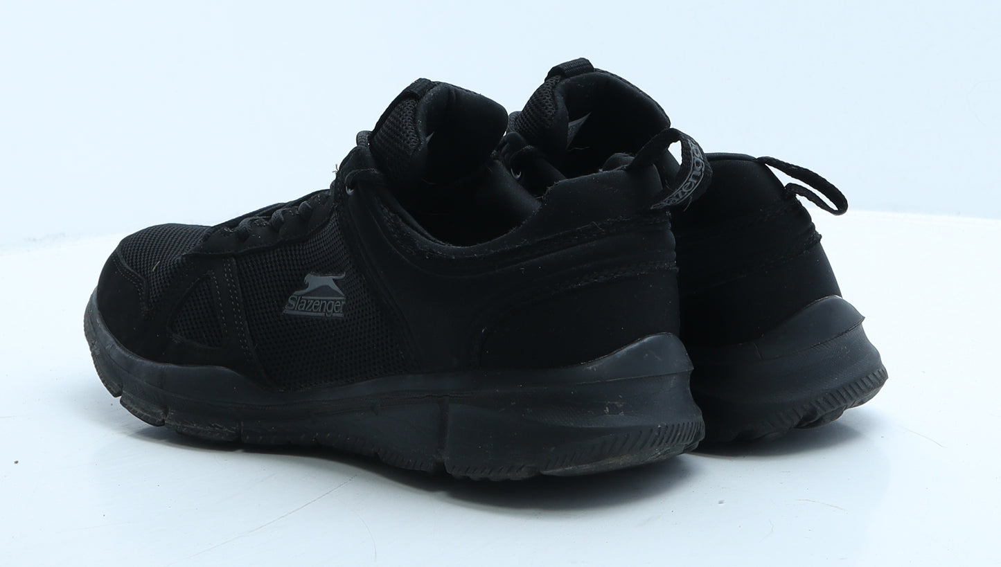 Slazenger Mens Black Polyester Trainer UK 10 45