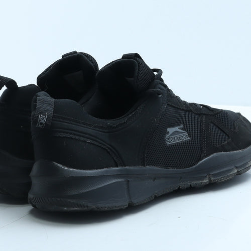 Slazenger Mens Black Polyester Trainer UK 10 45