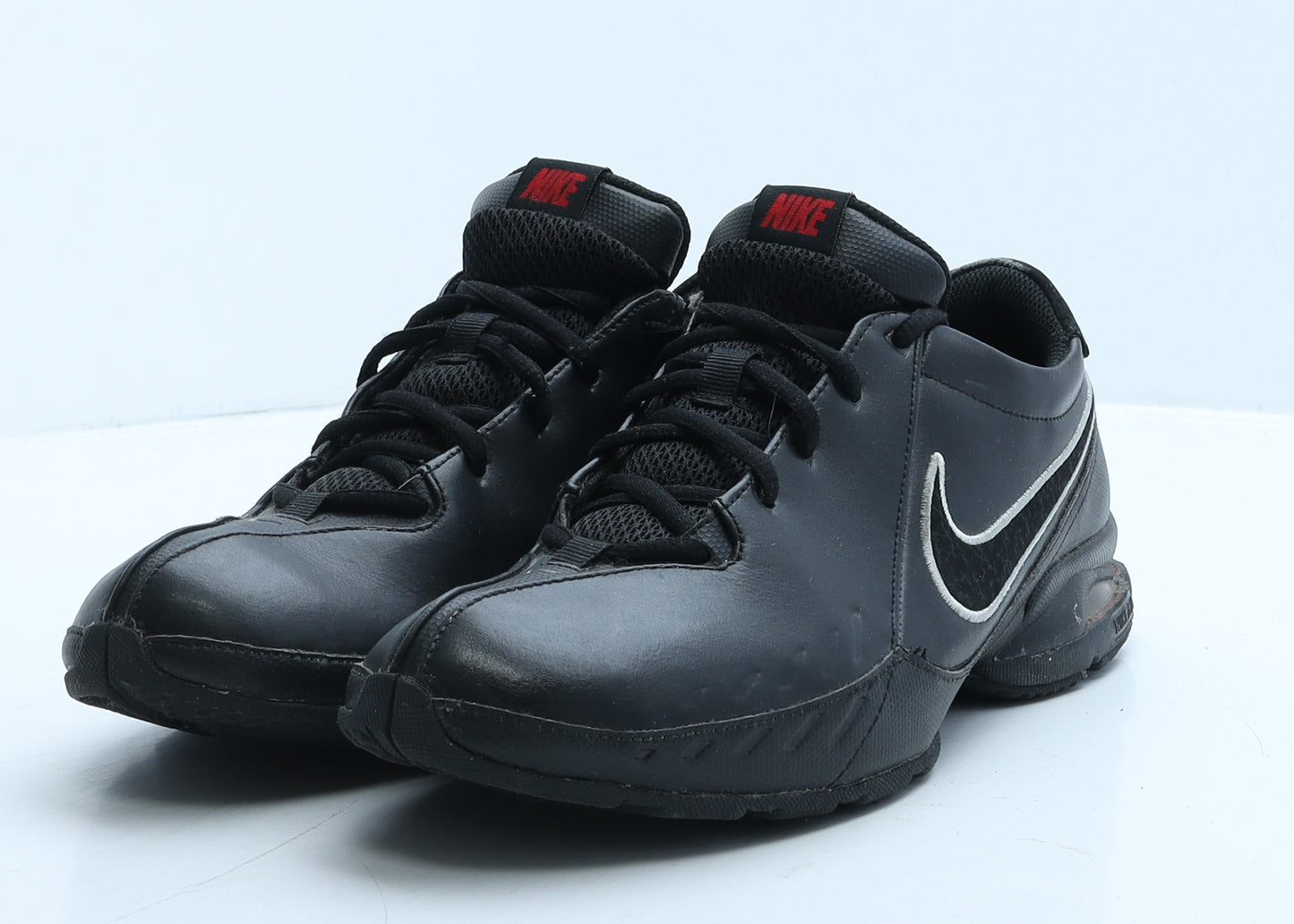 Nike Mens Black Leather Trainer UK 7.5 42 - Nike Air