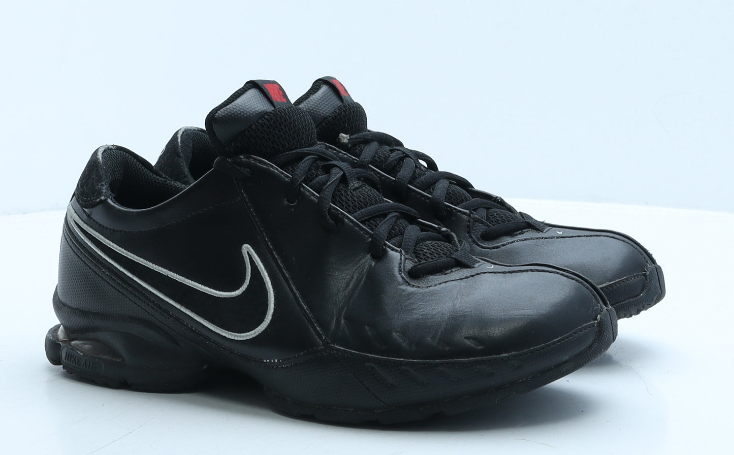 Nike Mens Black Leather Trainer UK 7.5 42 - Nike Air