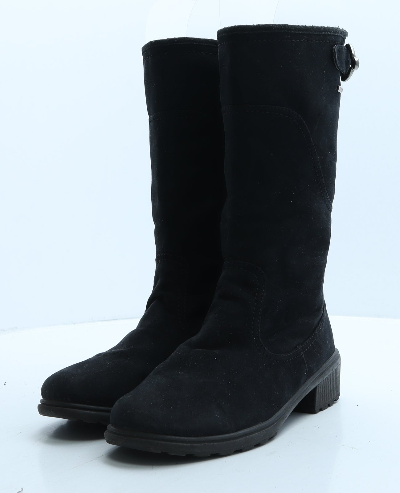 Rohde Womens Black Leather Slip On Boot UK 6 39