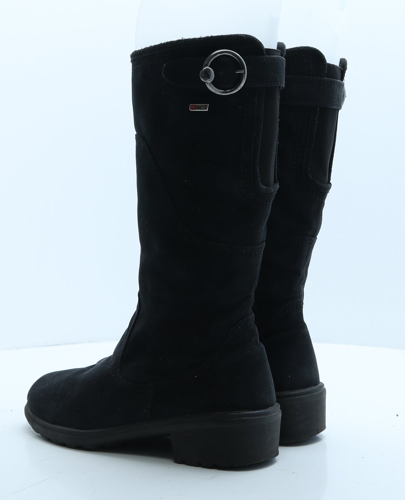 Rohde Womens Black Leather Slip On Boot UK 6 39