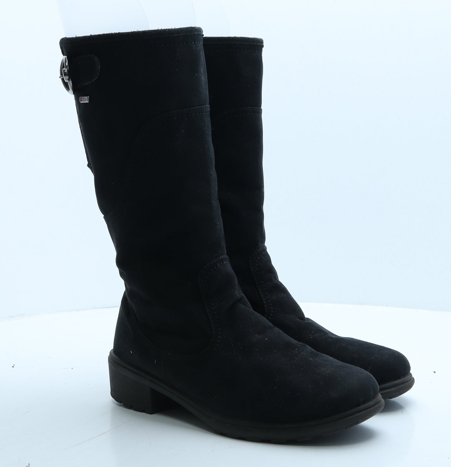 Rohde Womens Black Leather Slip On Boot UK 6 39