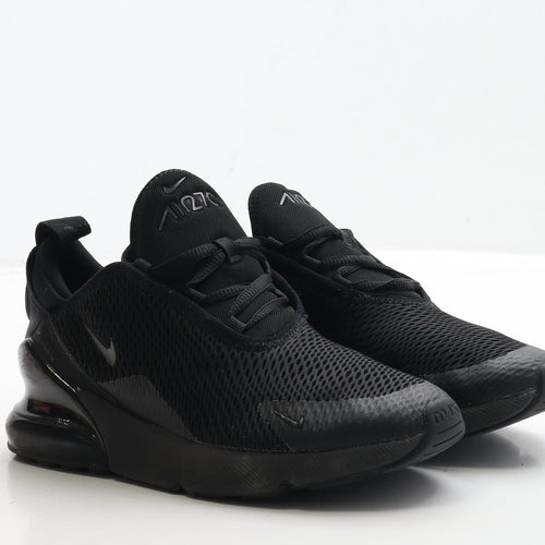 Nike Boys Black Polyester Trainer UK 2.5 35 - Nike 270