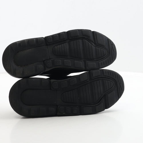 Nike Boys Black Polyester Trainer UK 2.5 35 - Nike 270