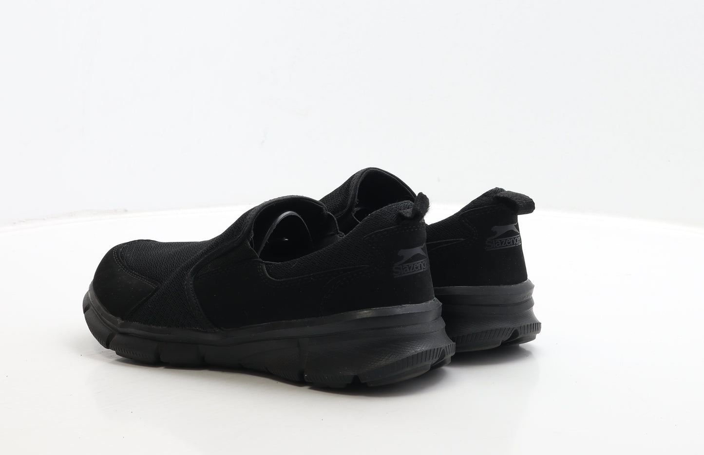 Slazenger Mens Black Polyester Trainer UK 8 42