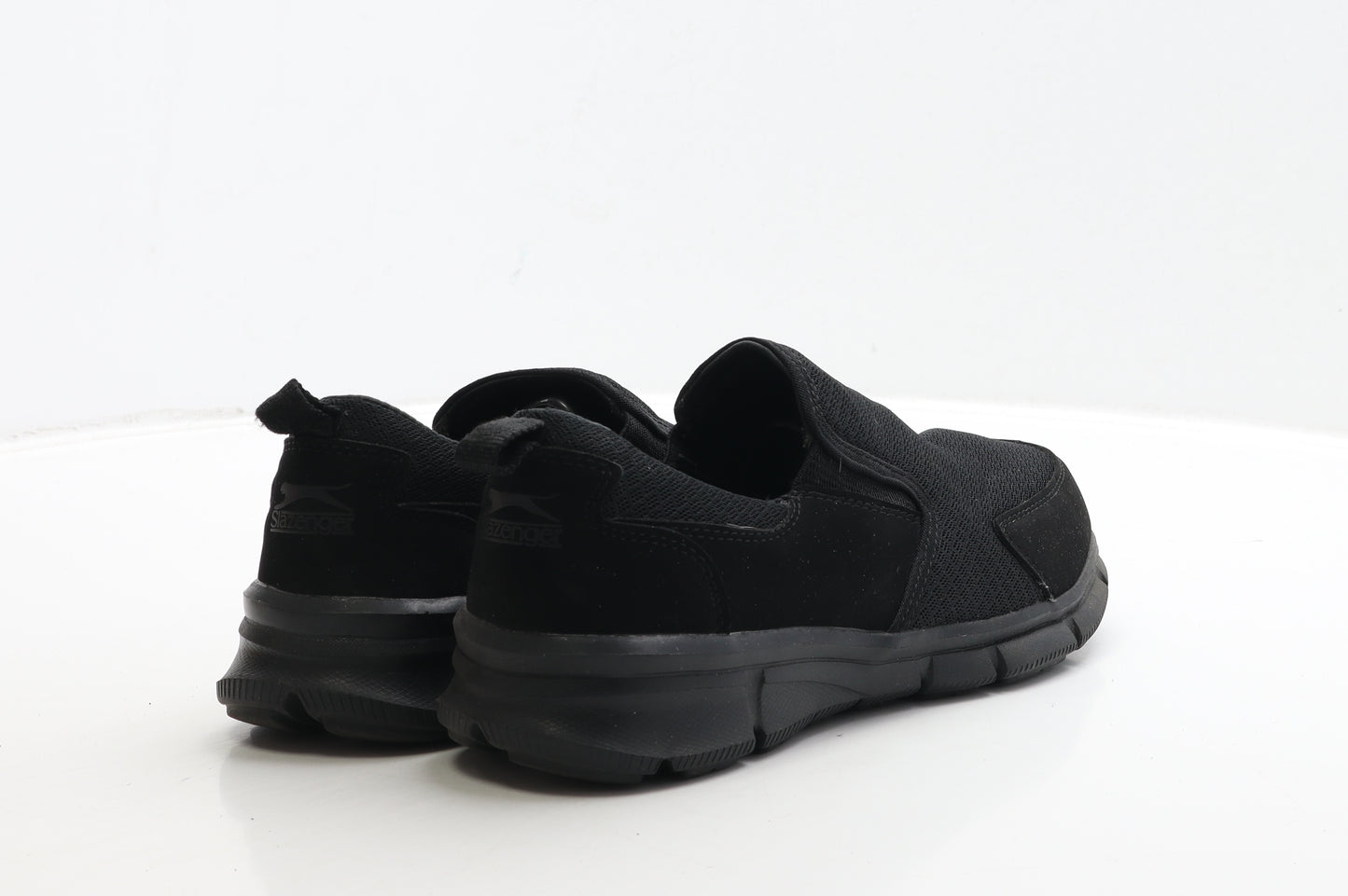 Slazenger Mens Black Polyester Trainer UK 8 42