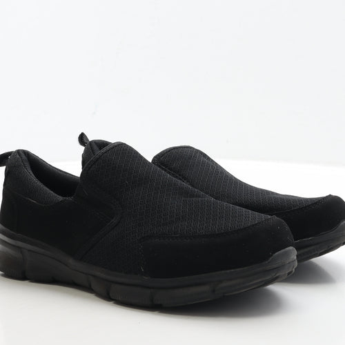 Slazenger Mens Black Polyester Trainer UK 8 42