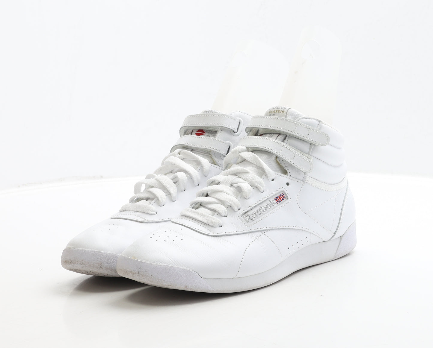 Reebok Womens White Polyester Trainer UK 6 39