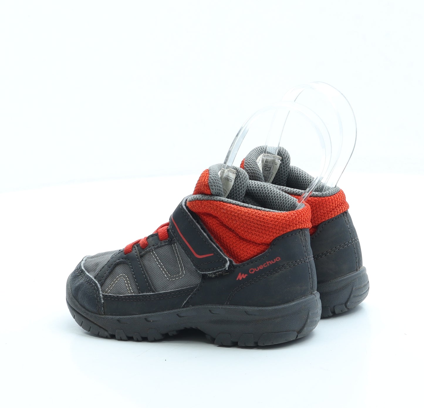 Quechua Boys Grey Polyester Combat Boot UK 9 27