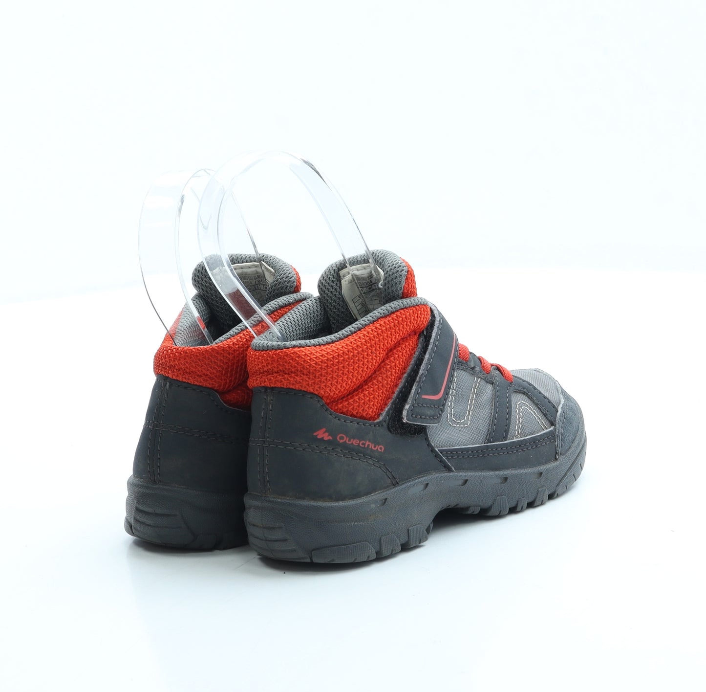 Quechua Boys Grey Polyester Combat Boot UK 9 27