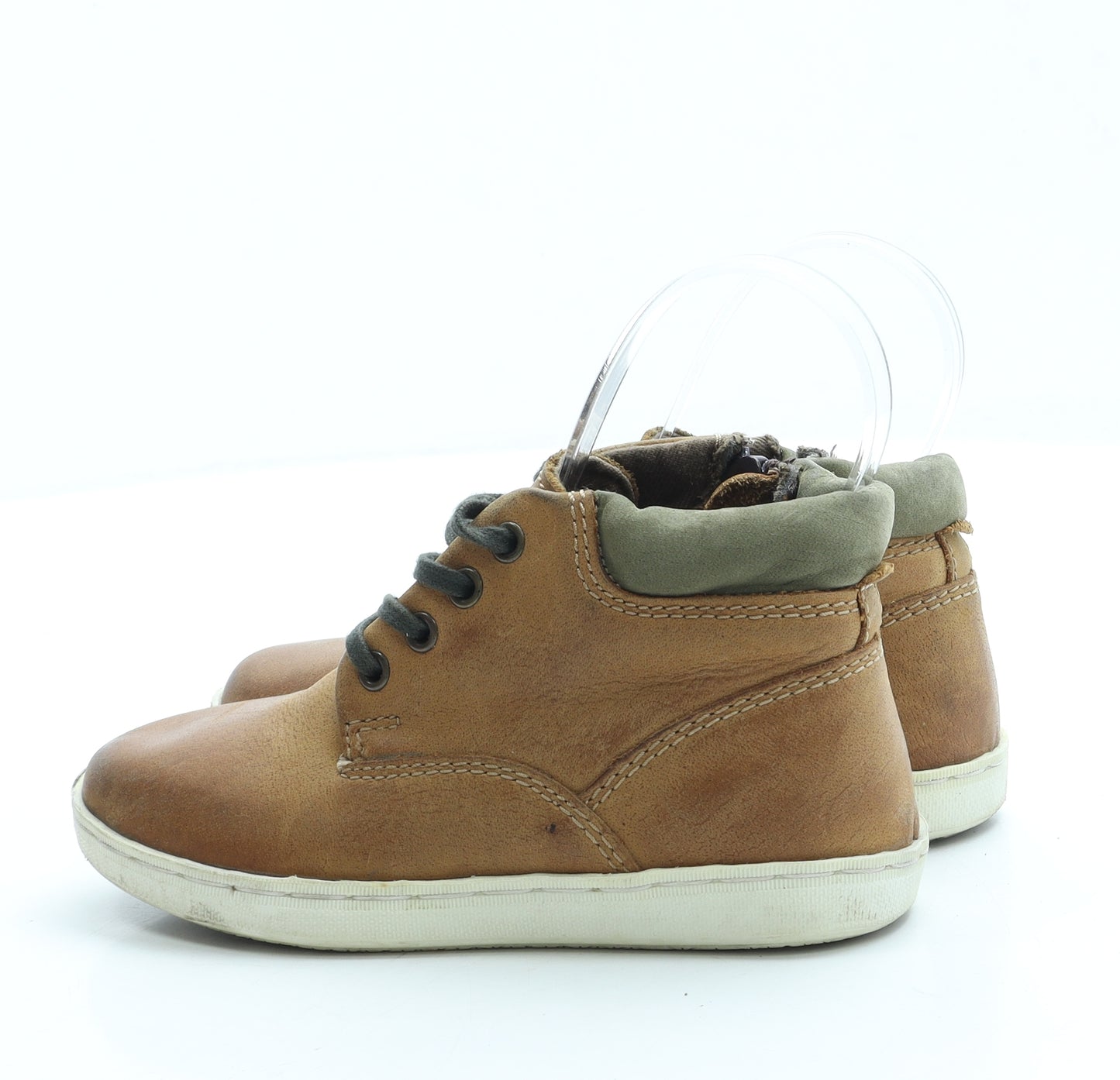 NEXT Boys Brown Leather Trainer UK 11