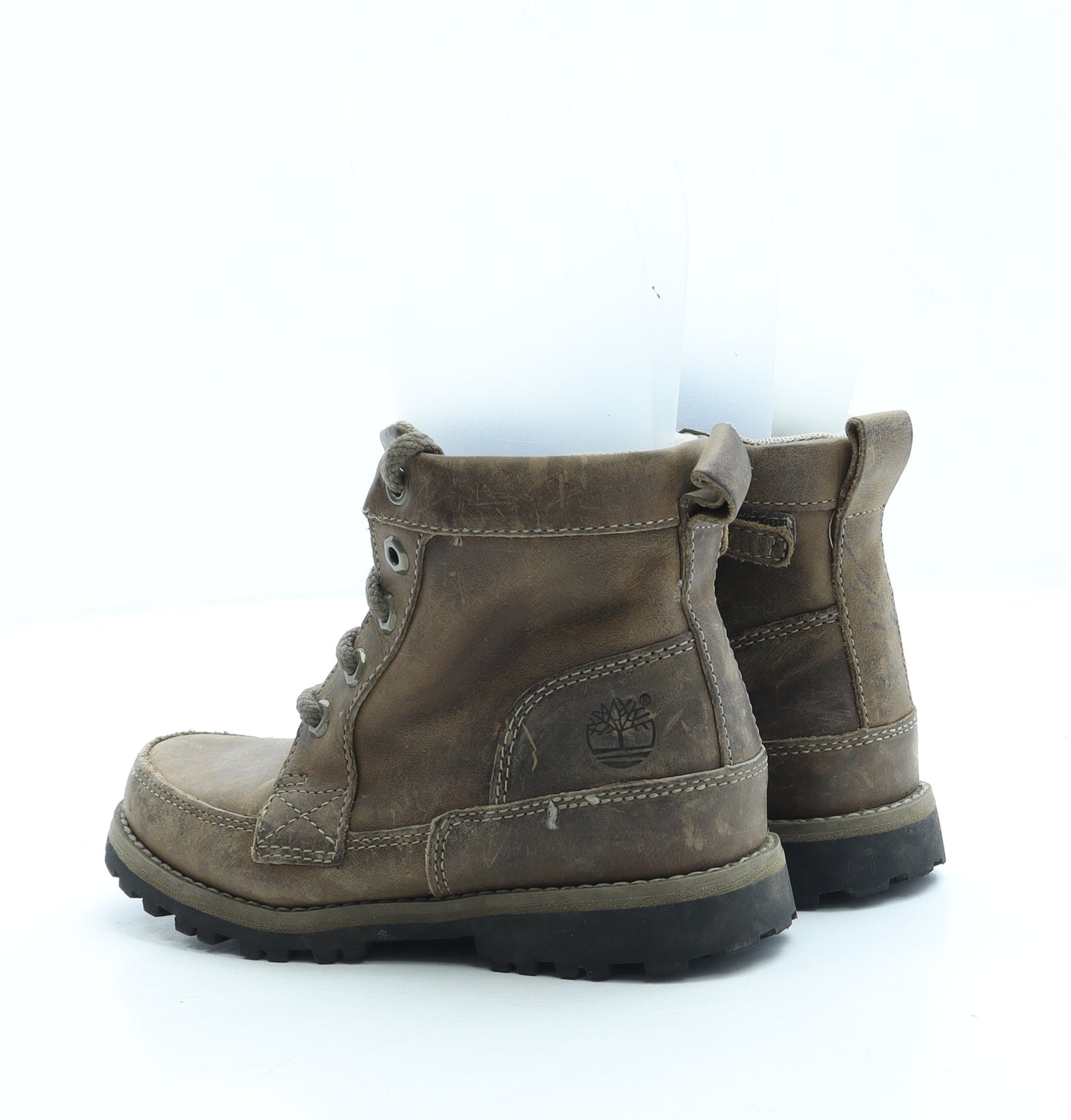 Timberland Boys Brown Polyester Trainer UK 11 29