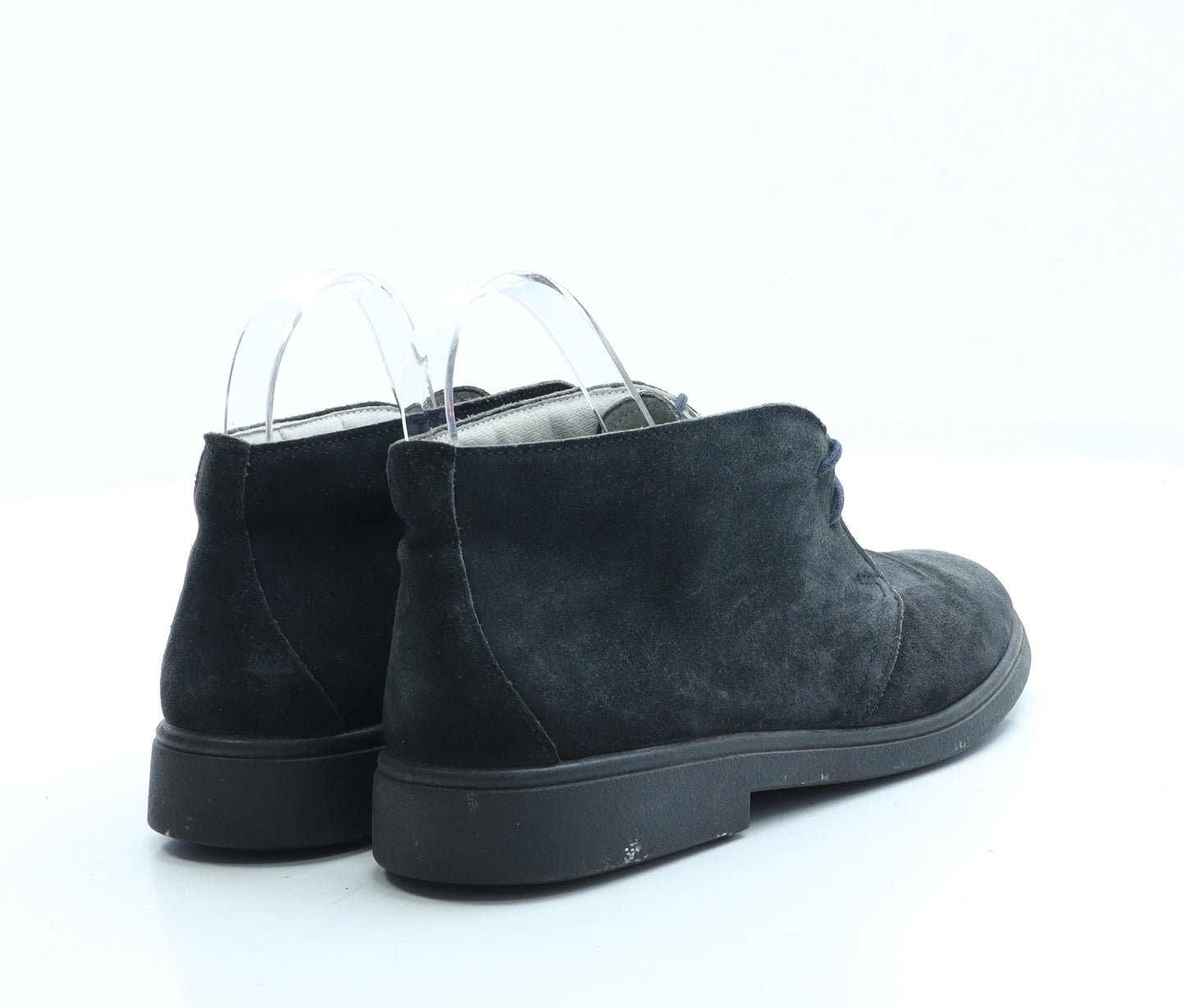 Rohde Mens Blue Suede Desert Boot UK 6