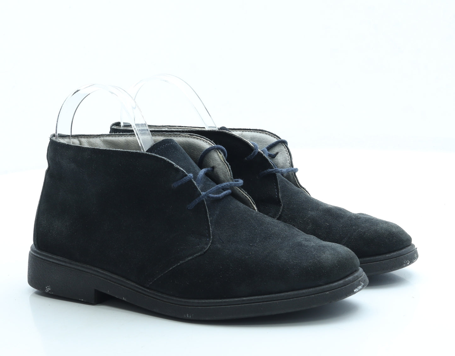 Rohde Mens Blue Suede Desert Boot UK 6