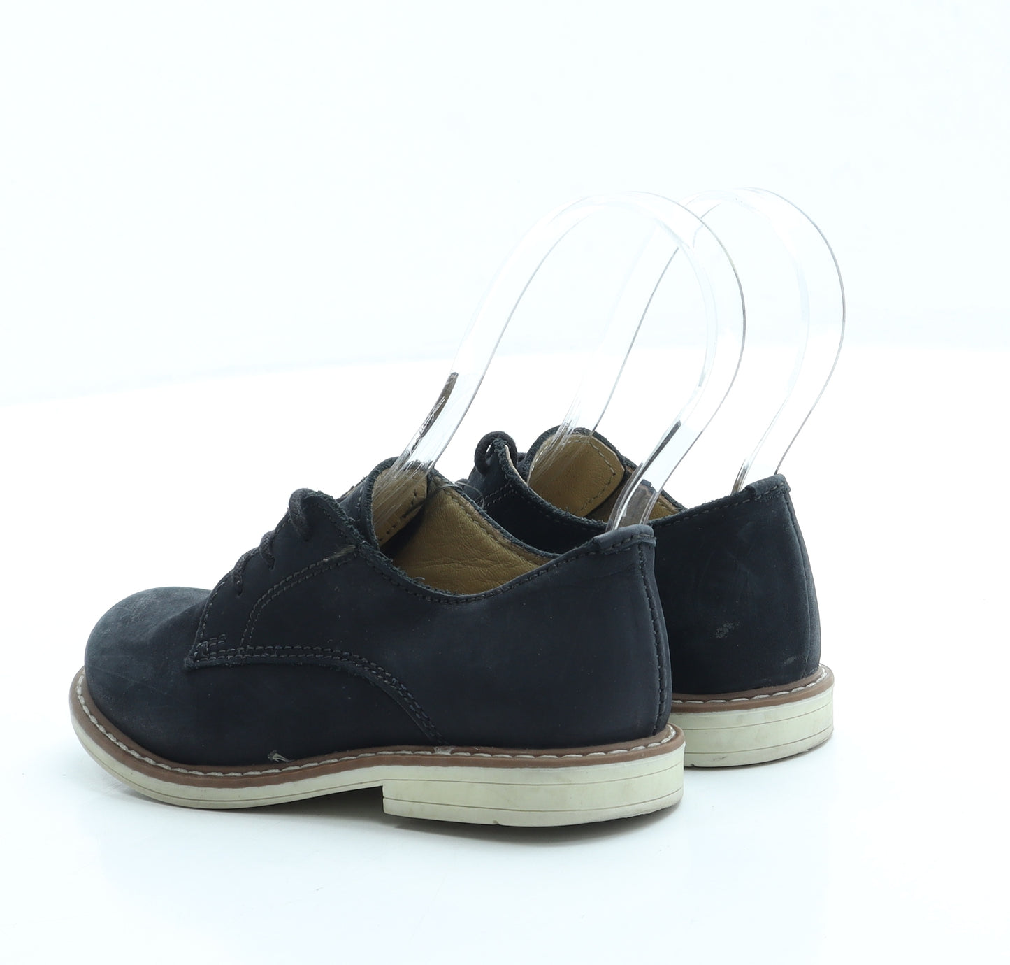 NEXT Boys Black Polyester Boat Shoe Casual UK 8
