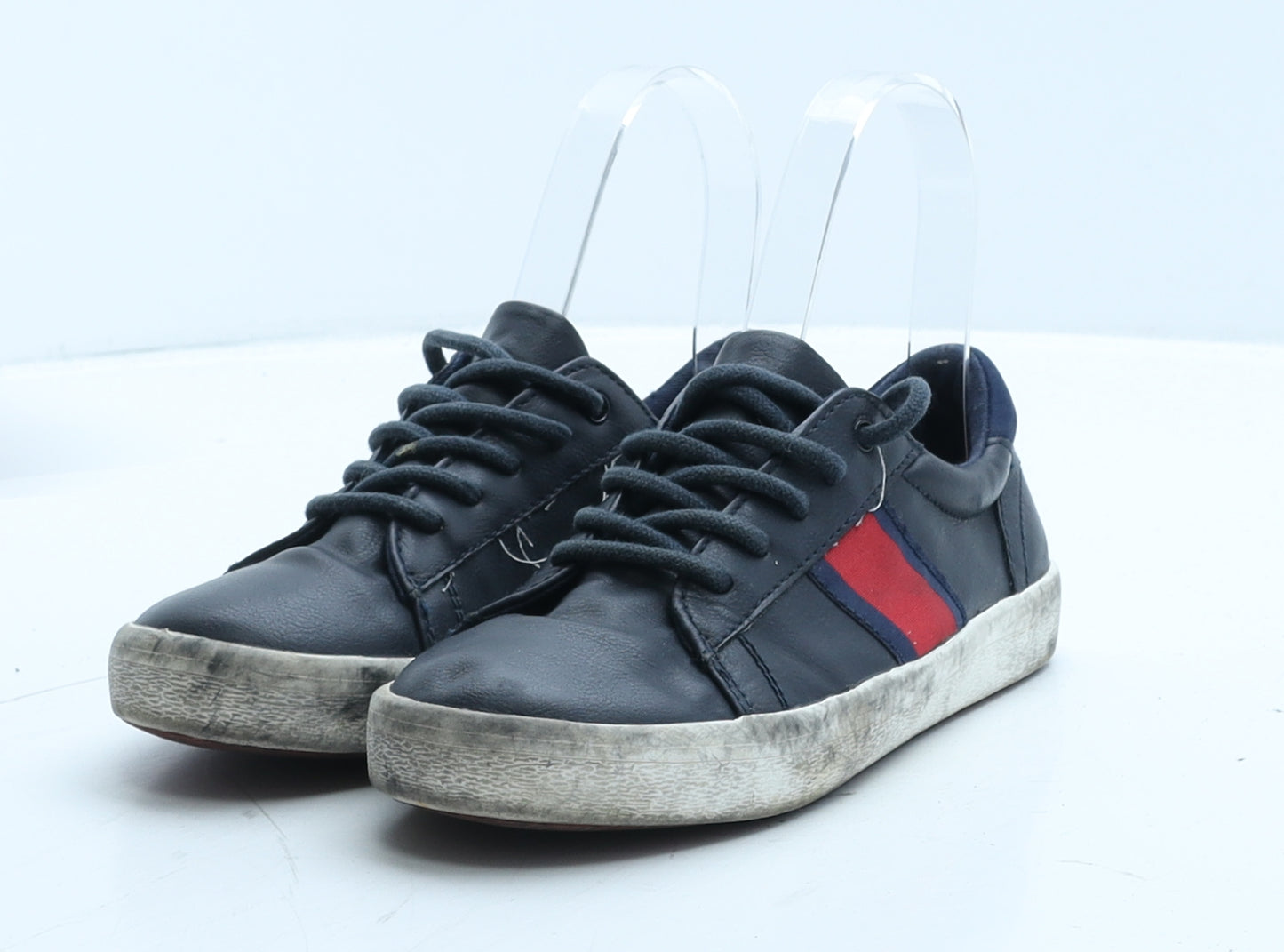 NEXT Boys Blue Leather Trainer UK 13