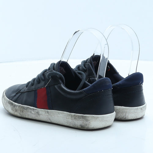 NEXT Boys Blue Leather Trainer UK 13