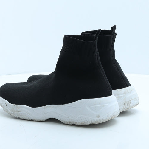 Primark Womens Black Polyester Sock Casual UK 6 39