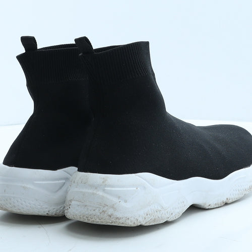 Primark Womens Black Polyester Sock Casual UK 6 39