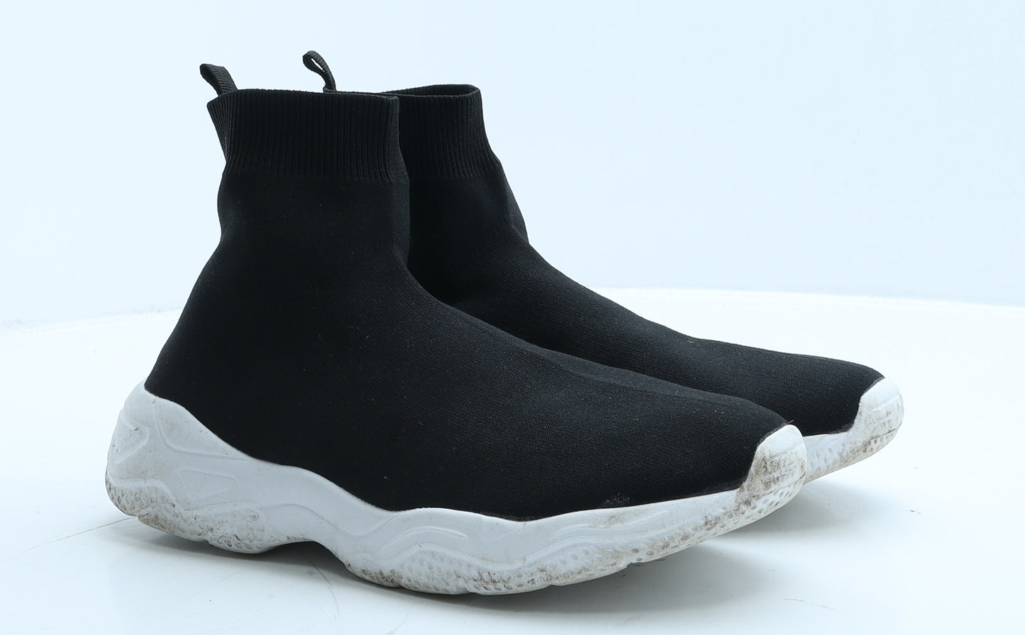 Primark Womens Black Polyester Sock Casual UK 6 39