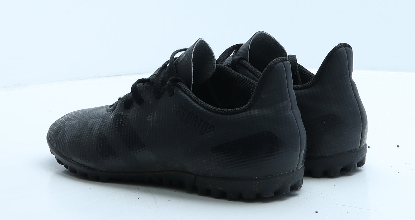 adidas Mens Black Leather Trainer UK 7 40.5 - Astro turf boots