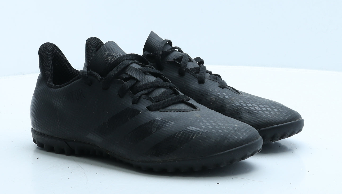 adidas Mens Black Leather Trainer UK 7 40.5 - Astro turf boots