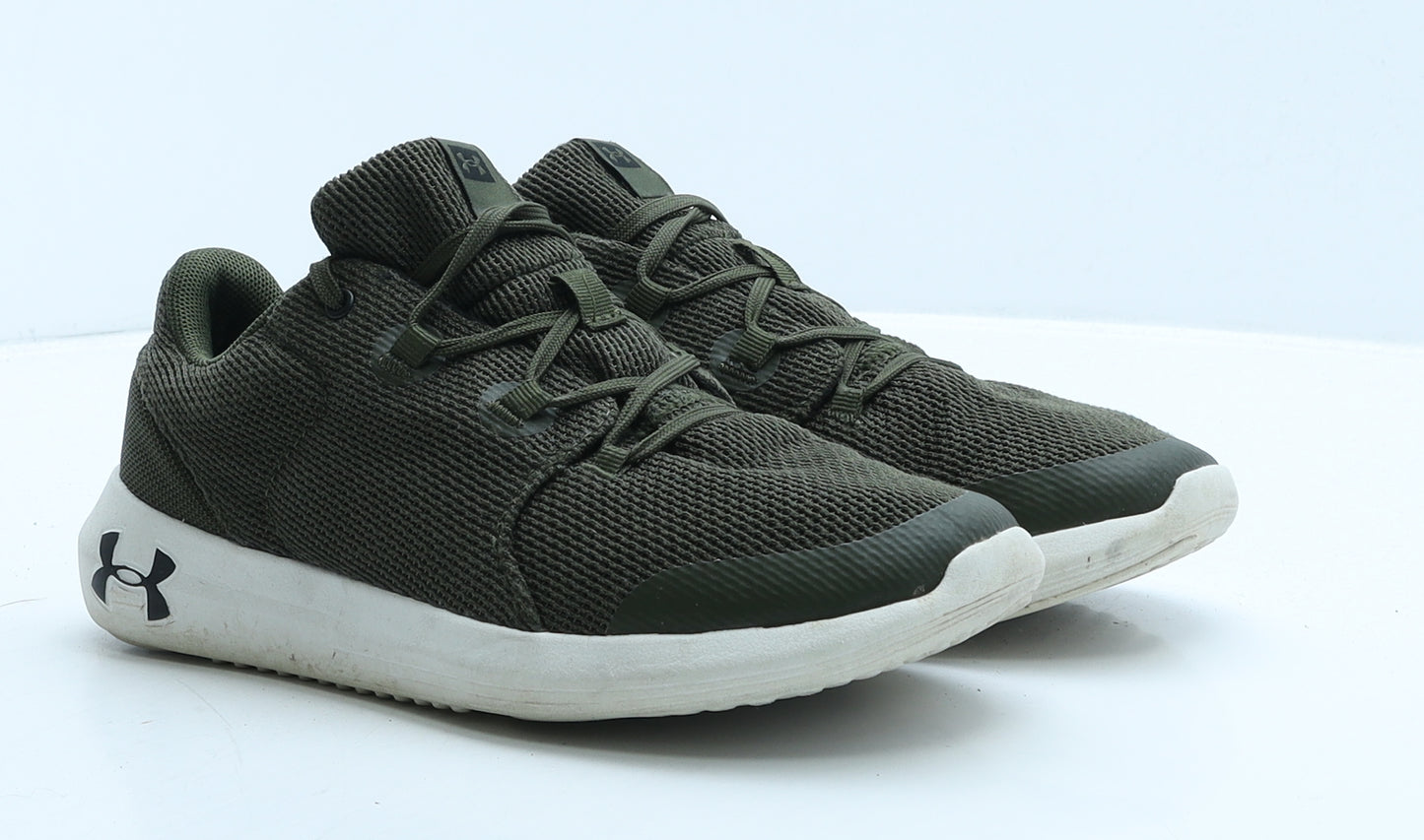 Under armour Womens Green Fabric Trainer UK 5 38