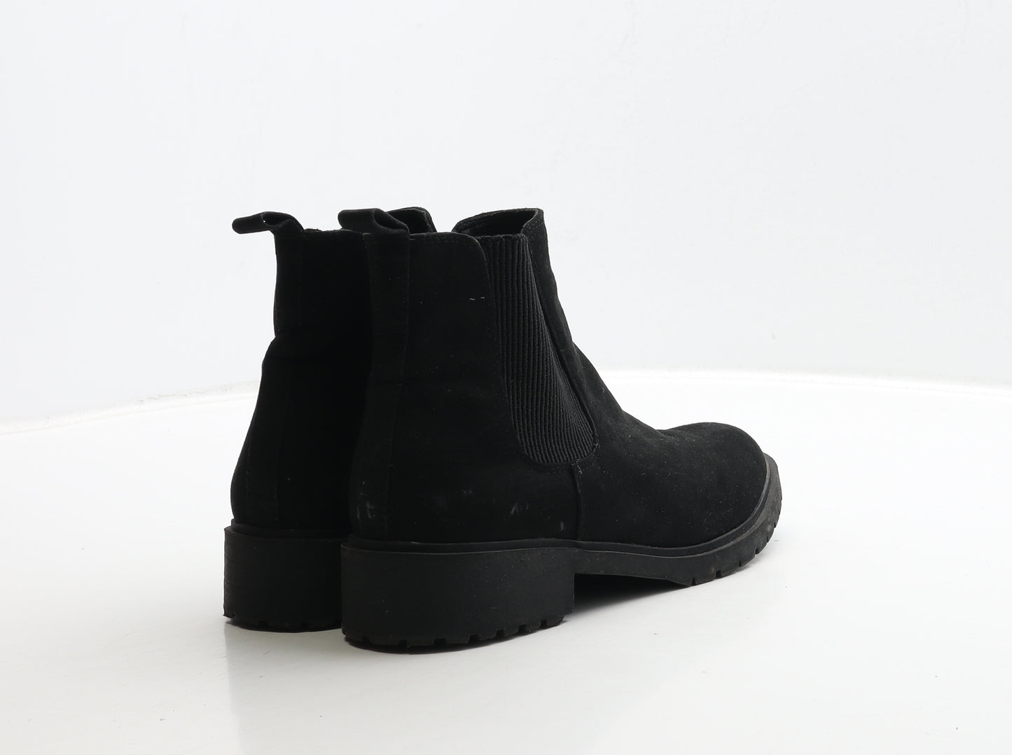 New Look Girls Black Suede Chelsea Boot UK 5 37