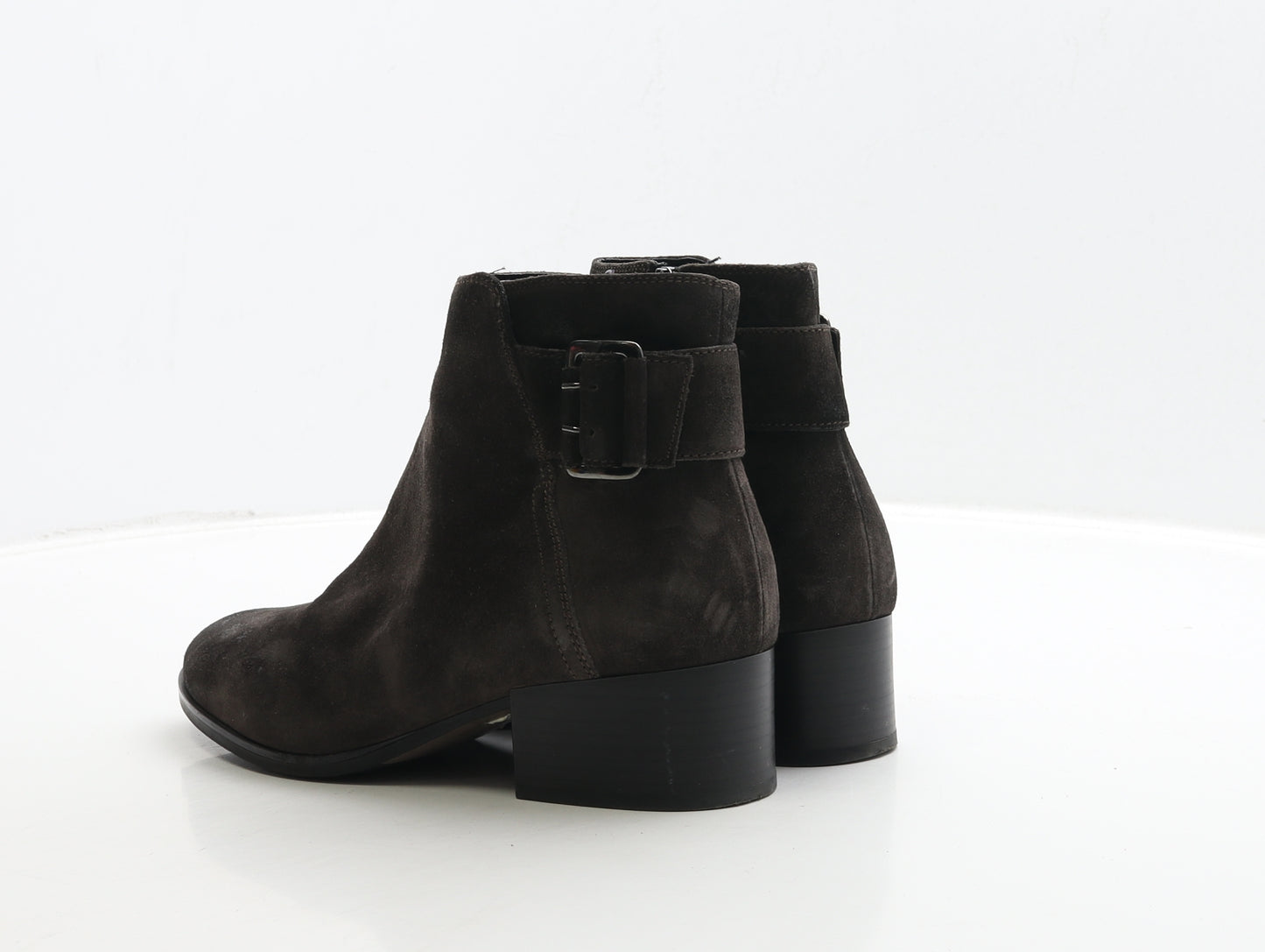 Clarks Womens Brown Suede Bootie Boot UK 6 39