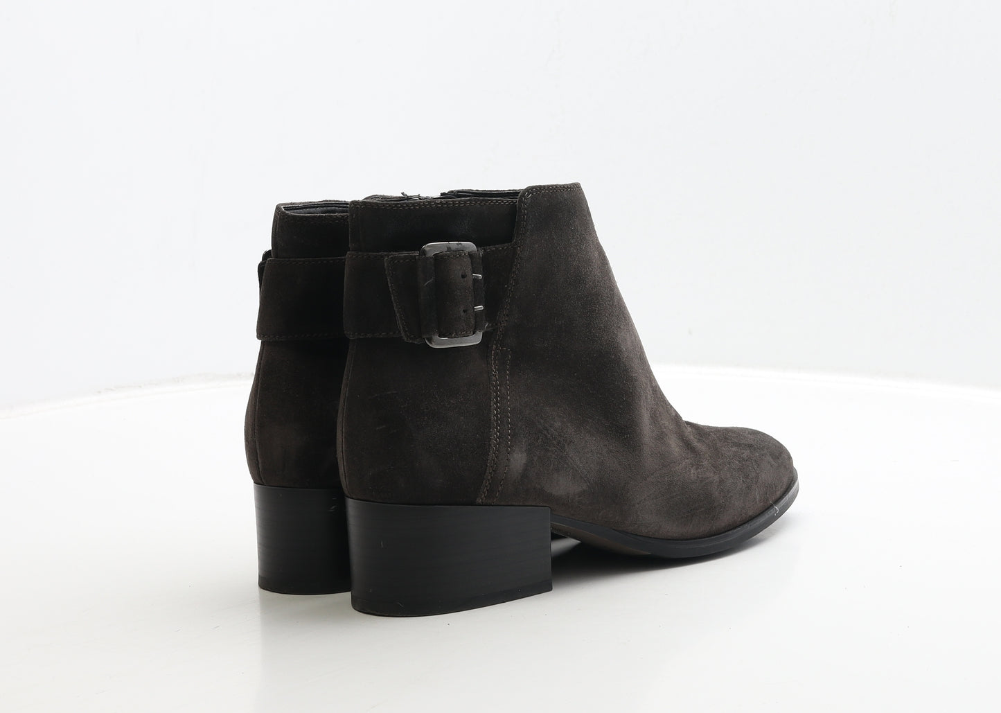 Clarks Womens Brown Suede Bootie Boot UK 6 39