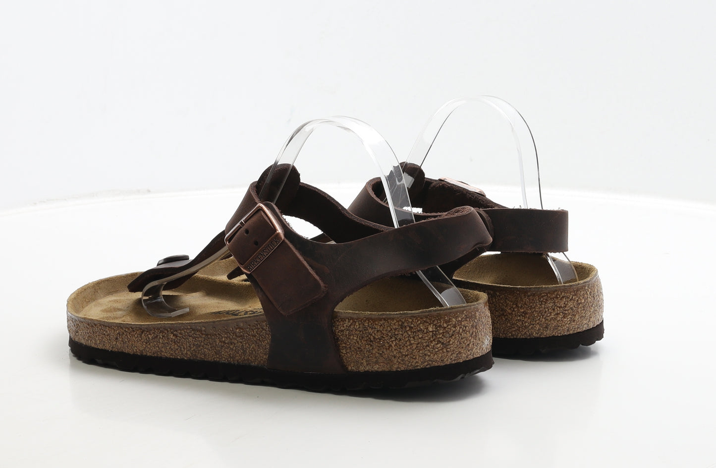 Birkenstock Mens Brown Leather Thong Sandal UK 11 45