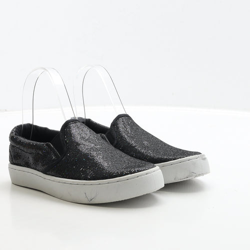 Primark Girls Black Polyester Trainer UK 1 33