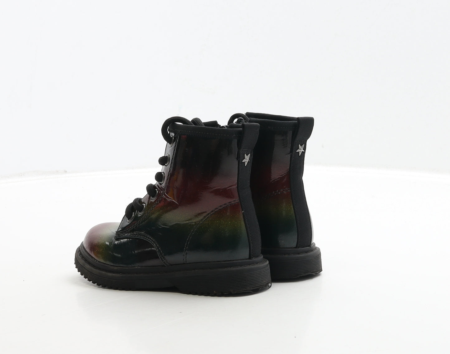 NEXT Girls Multicoloured Polyester Biker Boot UK 7