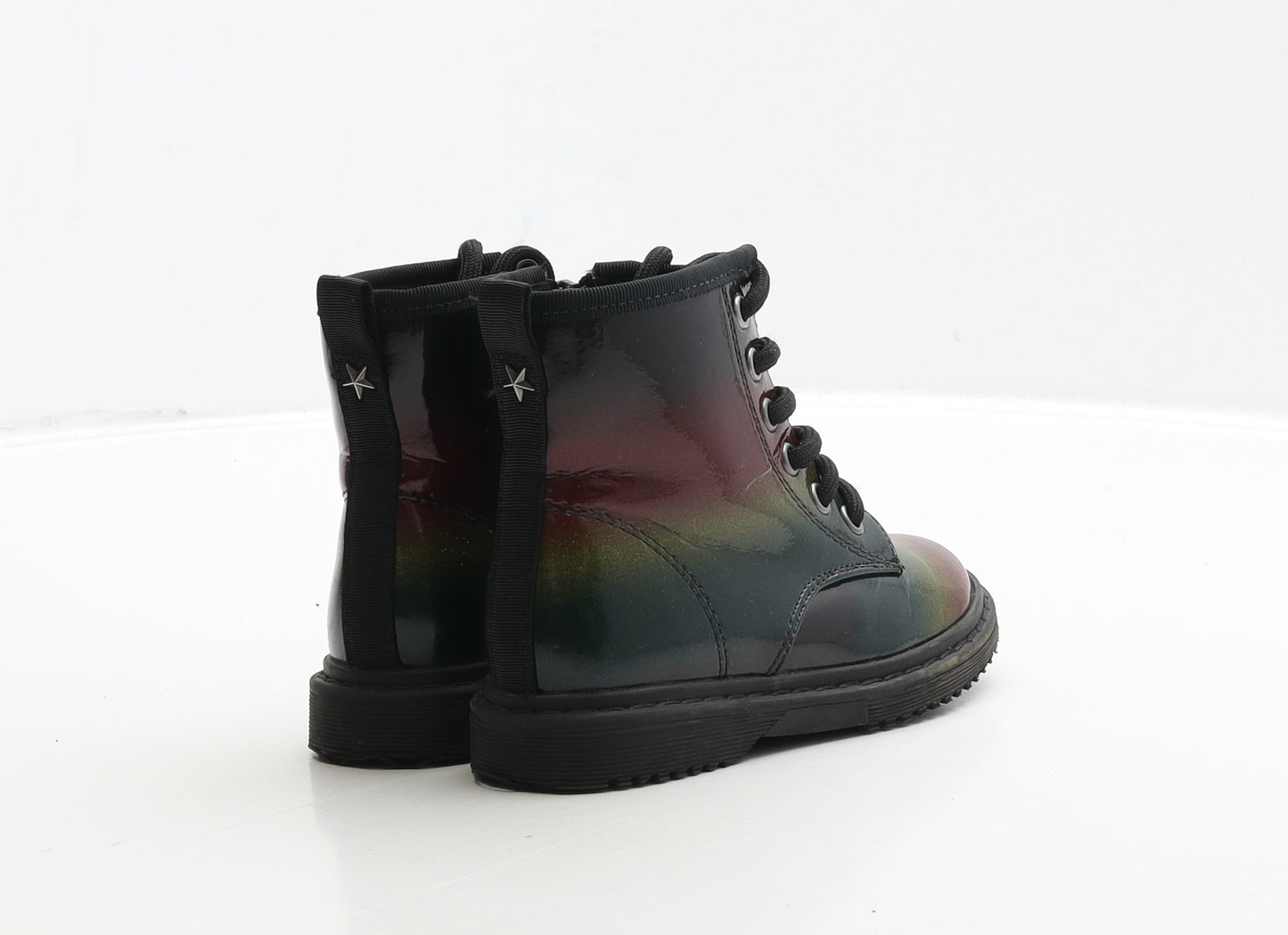 NEXT Girls Multicoloured Polyester Biker Boot UK 7