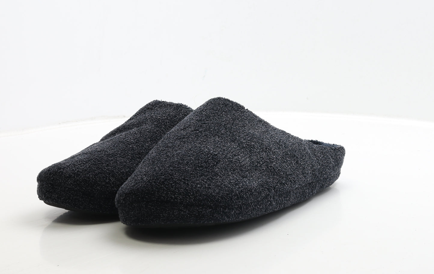 TU Mens Blue Polyester Slip On Slipper UK 9