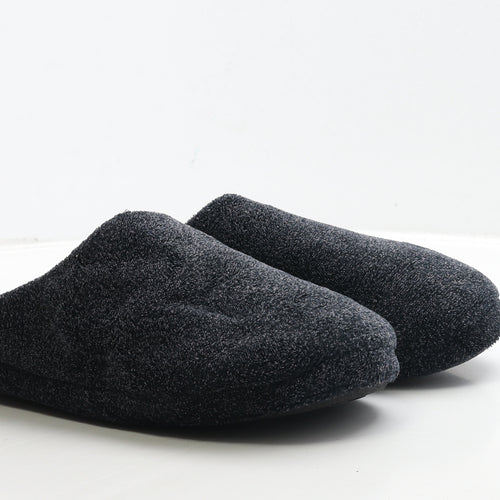TU Mens Blue Polyester Slip On Slipper UK 9