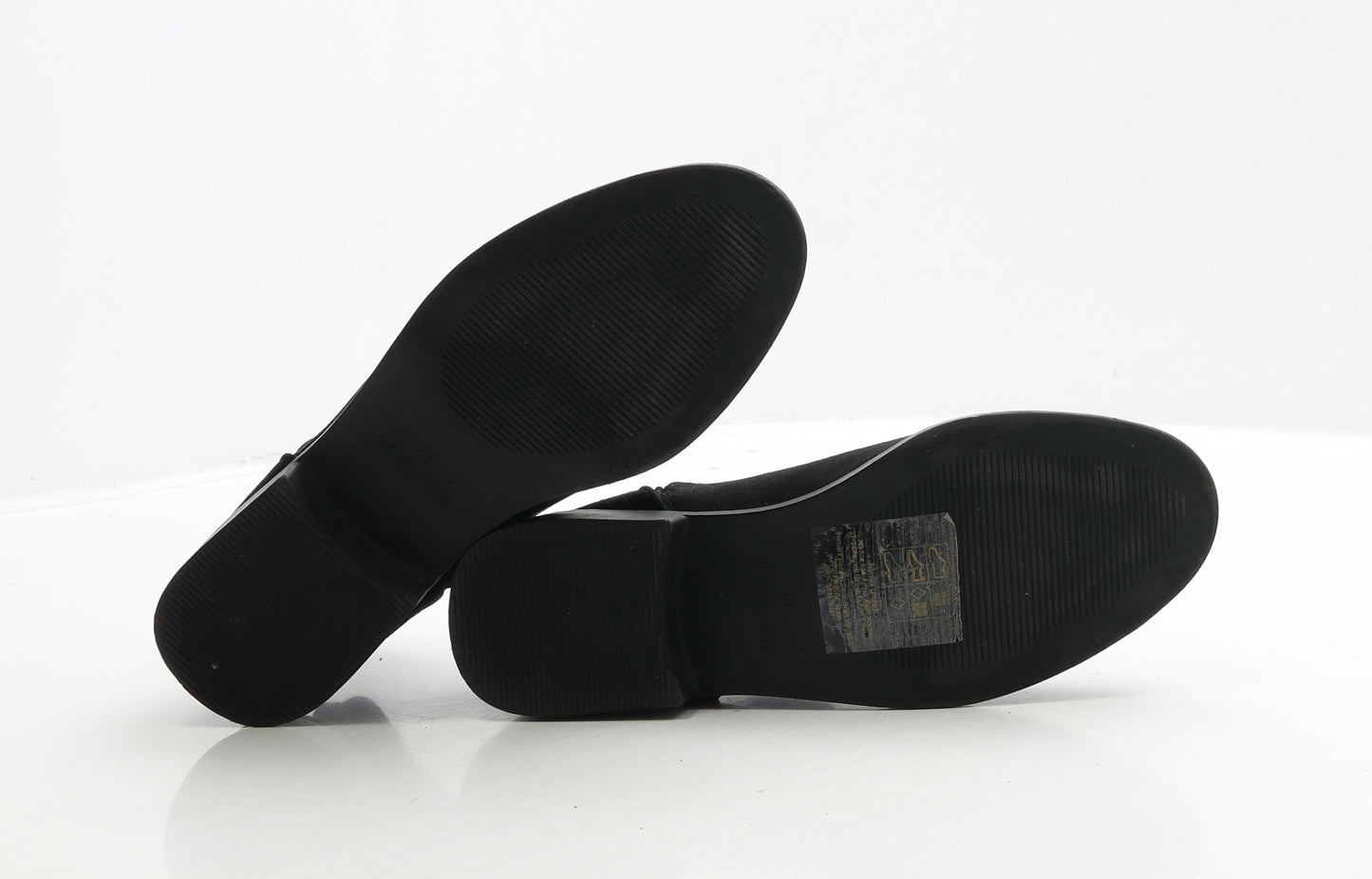 Primark Womens Black Suede Chelsea Boot UK 3 36