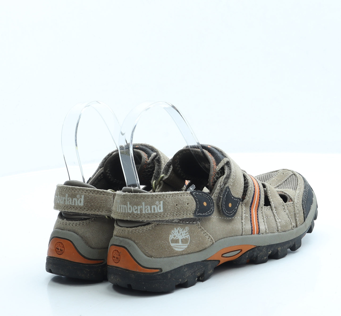 Timberland Boys Beige Polyester Slip On Casual UK 3.5 36