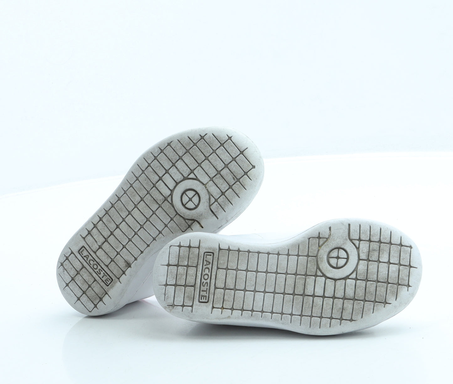 Lacoste Girls White Leather Trainer UK 6 23